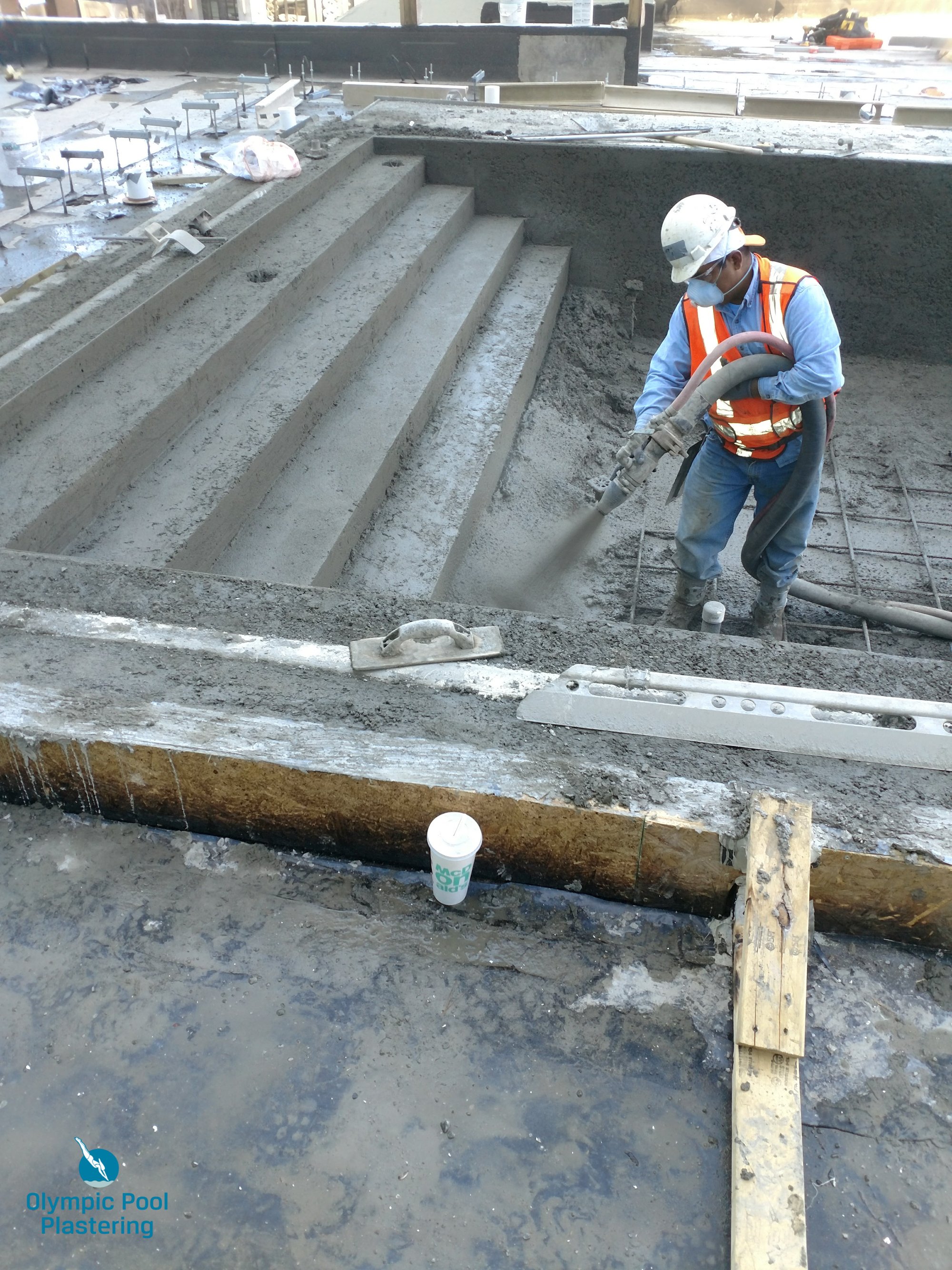 Plaster application by certified crew