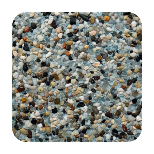 Heritage Aqua Blue tile sample